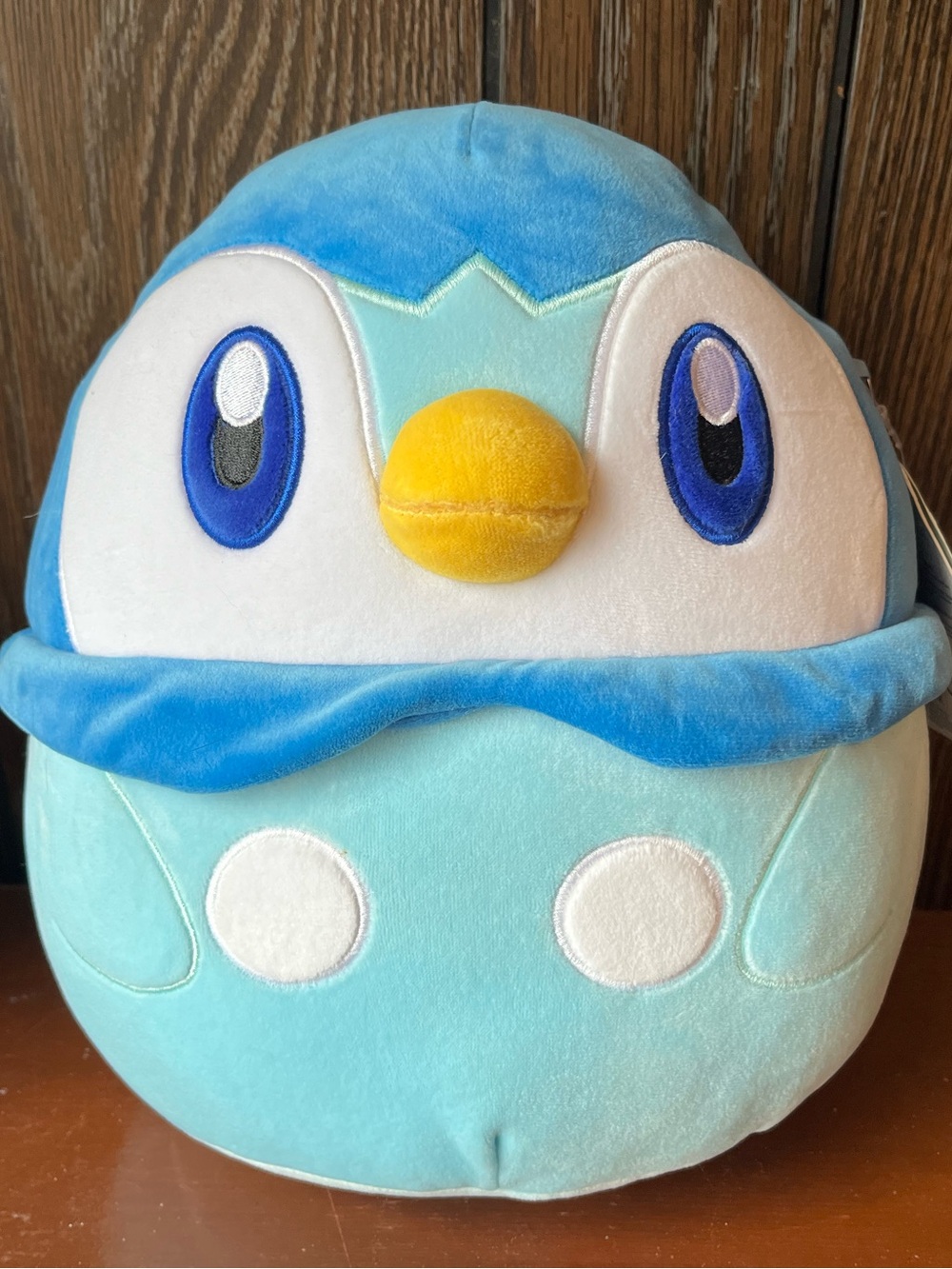 Plush Piplup Stuffed Animal - Blue, White & Yellow